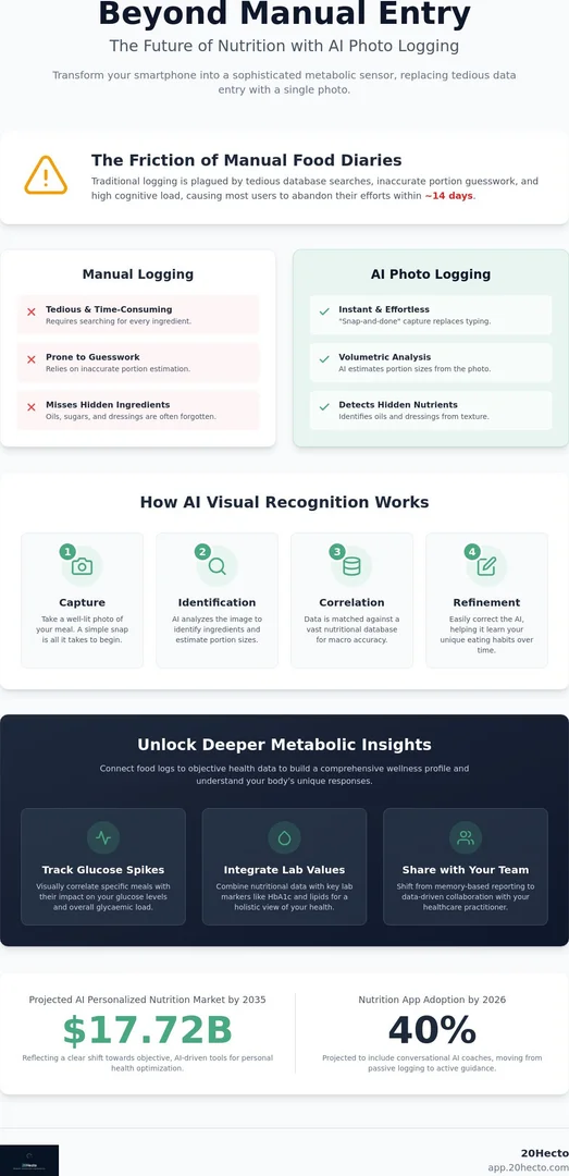 The Evolution of Nutrition: How an AI Meal Photo Logging App Transforms Metabolic Health